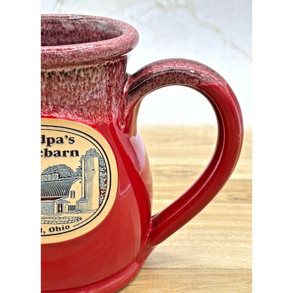 2022 DENEEN POTTERY Stoneware Mug Cup Grandpa's Cheesebarn Ashland Hand-Thrown - Picture 10 of 16